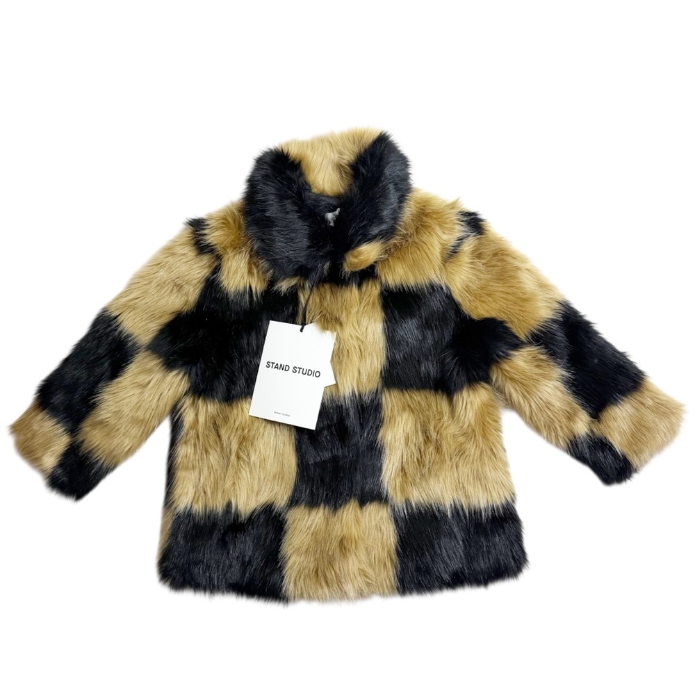 New! Stand Studio faux fur coat